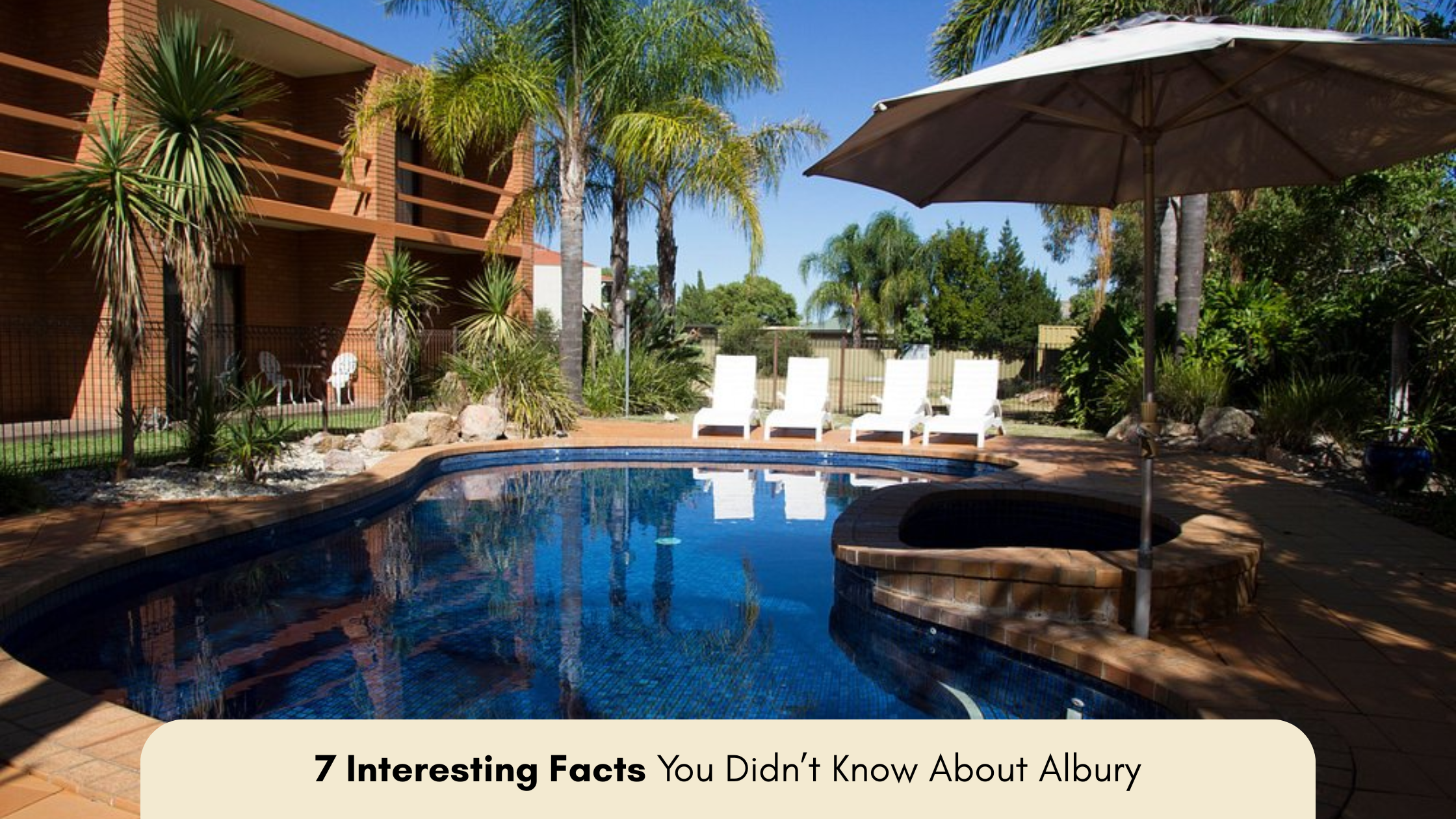 Murray River and town views showing everyday life in Albury, New South Wales