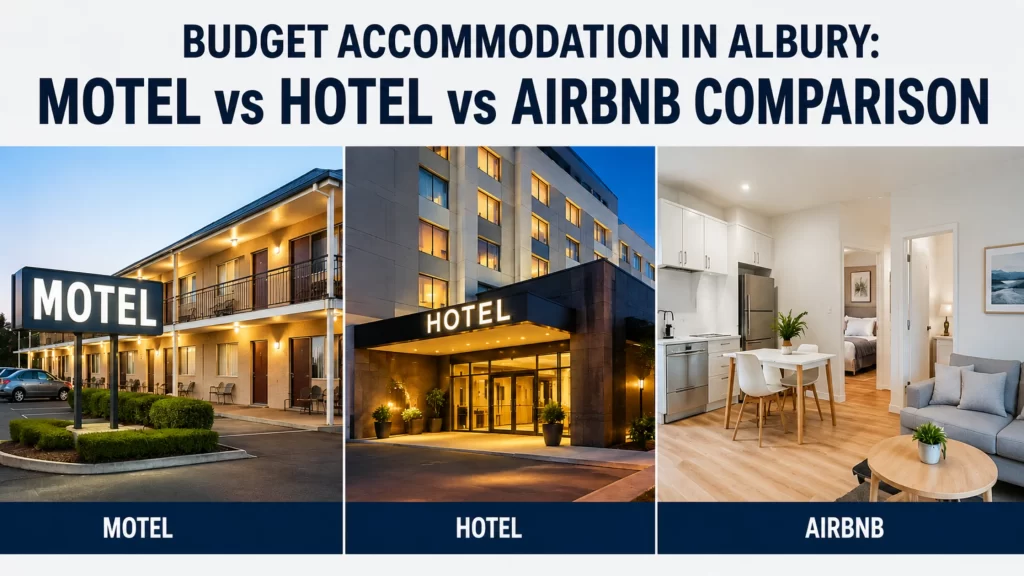 Motel accommodation in Albury NSW with convenient parking and relaxing stay