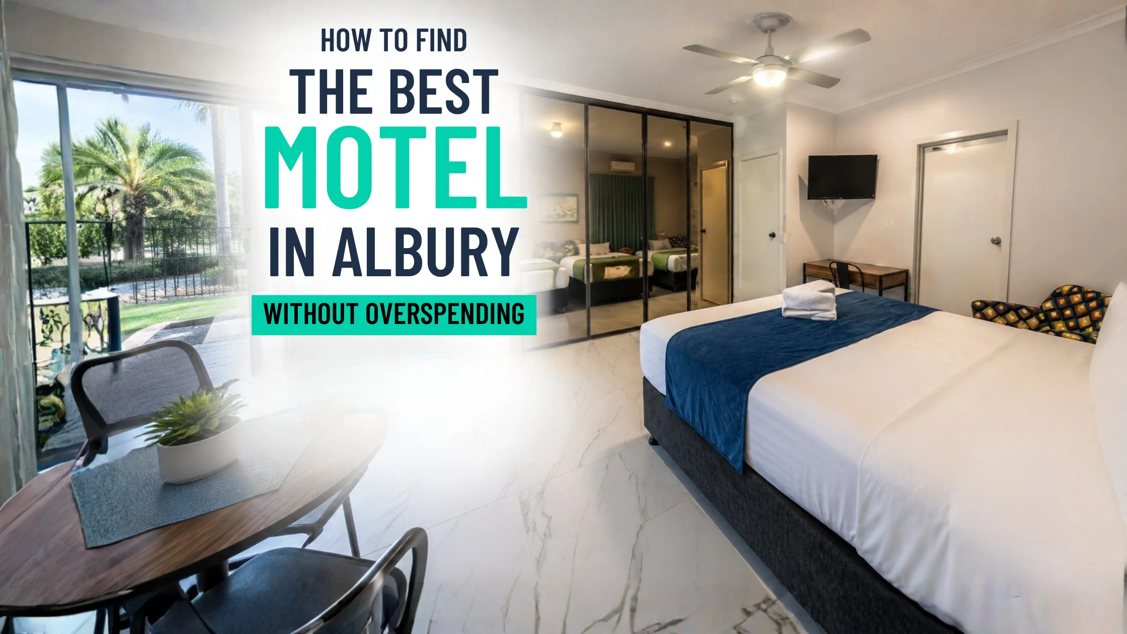 Traveller booking a comfortable stay at Crystal Fountain Motel in Albury, NSW through the official website.
